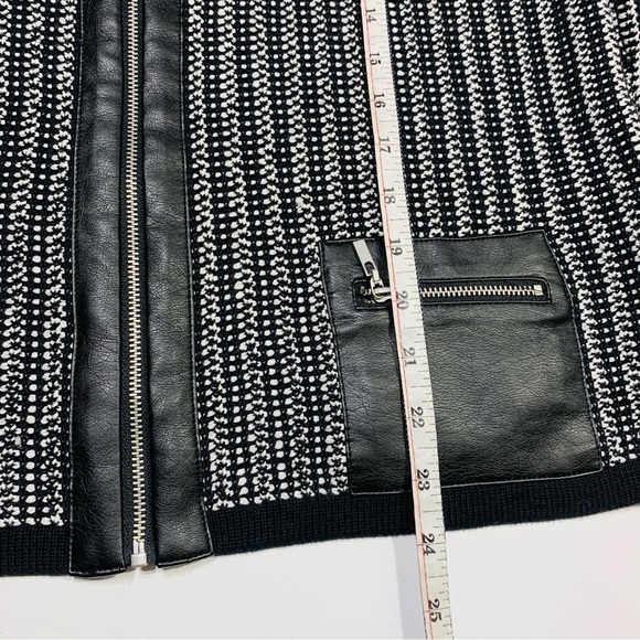 Jones New York tweed zip-up light jacket cardigan women’s medium M - Picture 7 of 7